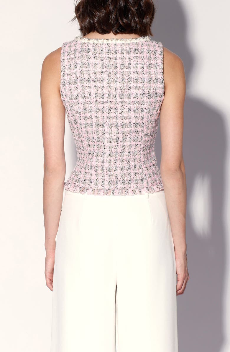 Walter Baker Francine Tweed Top, Alternate, color, Carousel Tweed