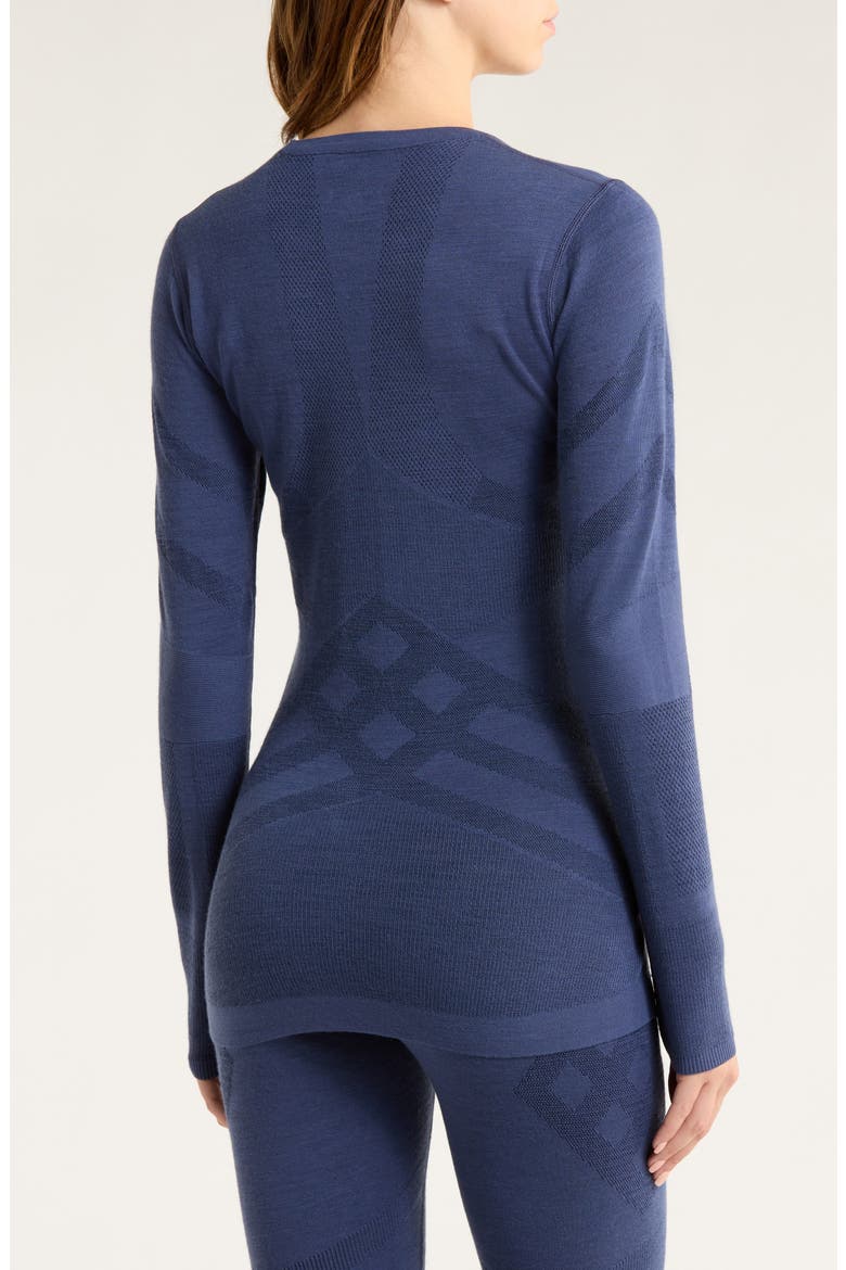 Intraknit™ Thermal Merino Base Layer, Alternate, color, NIGHTFALL BLUE-DEEP NAVY