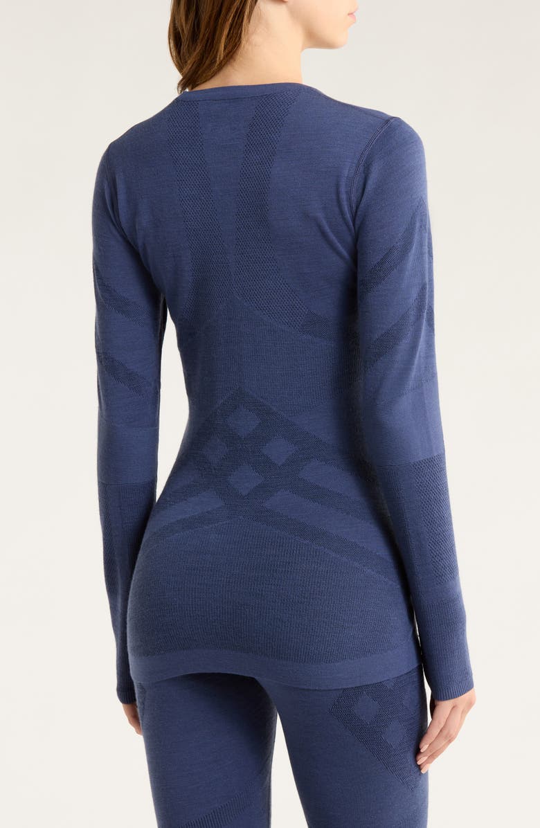 Smartwool Intraknit<sup>™</sup> Thermal Merino Base Layer, Alternate, color, Nightfall Blue-Deep Navy