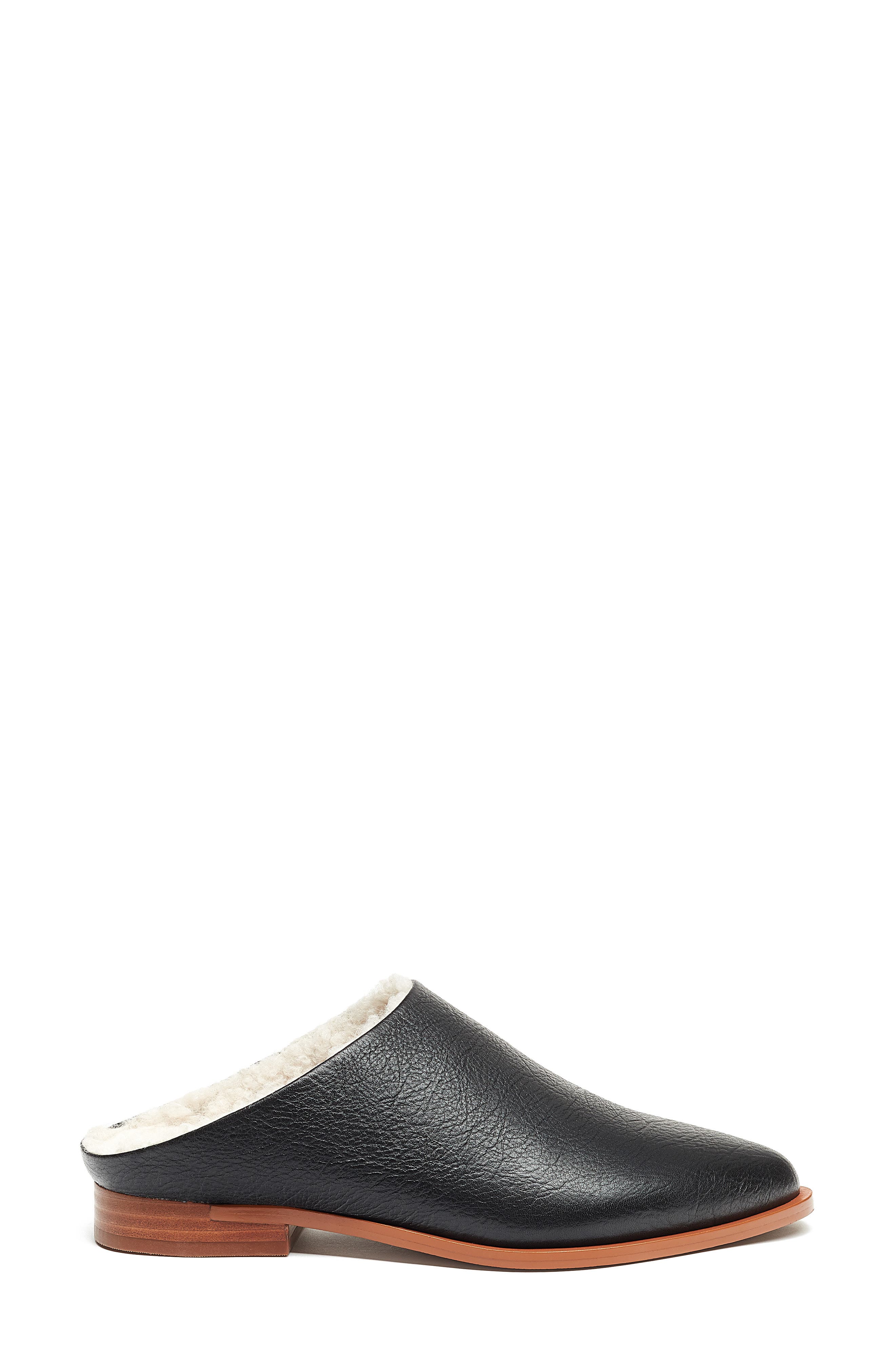 Kelsi Dagger Brooklyn Sail Faux Shearling Mule, Alternate, color, 