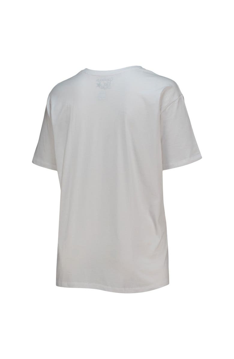 FANATICS Women's Fanatics Branded White Dallas Cowboys Plus Size Star Scoop Neck T-Shirt, Alternate, color, 
