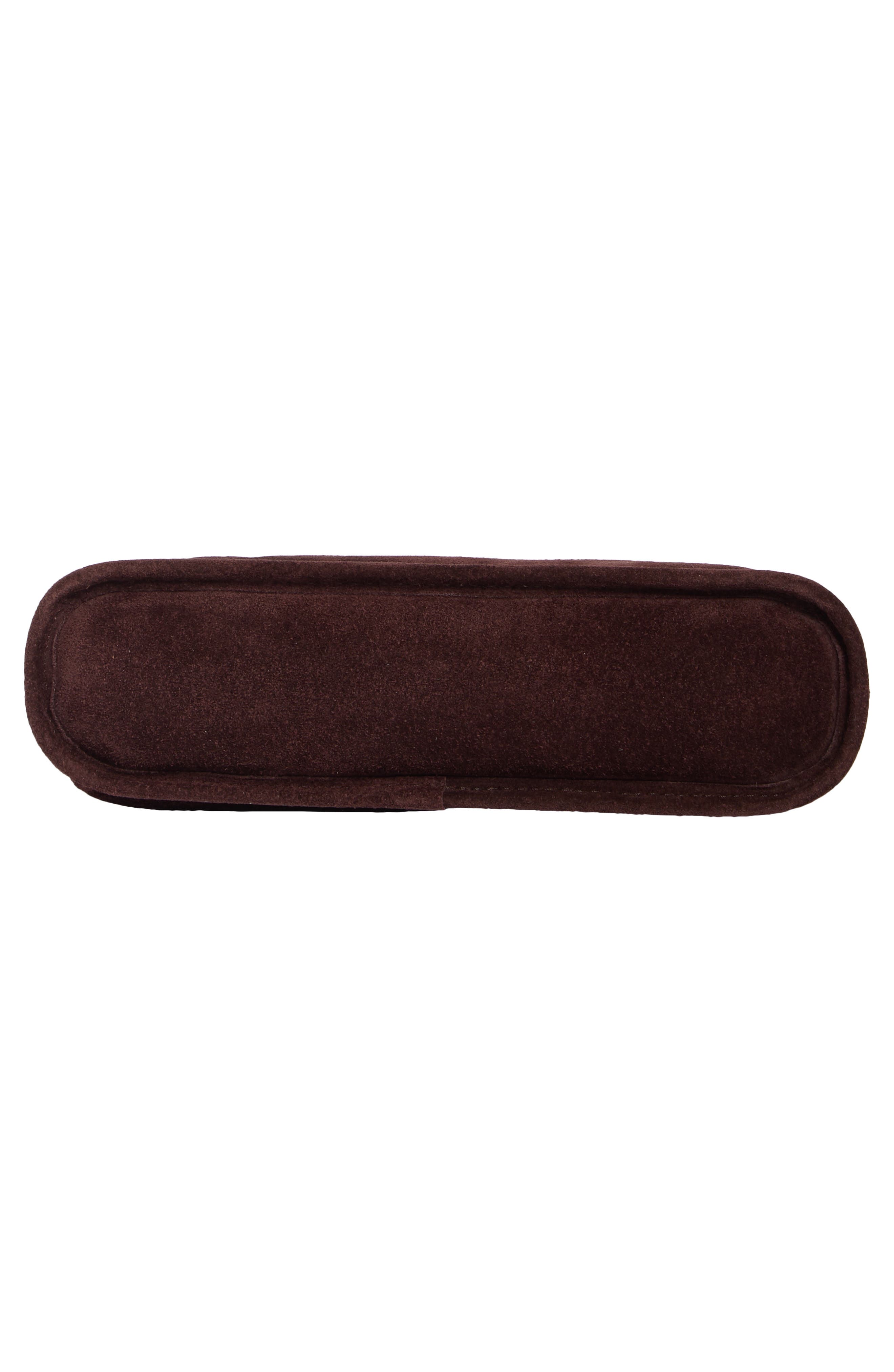 Cadence Leather Crossbody Bag, Alternate, color, ESPRESSO SUEDE