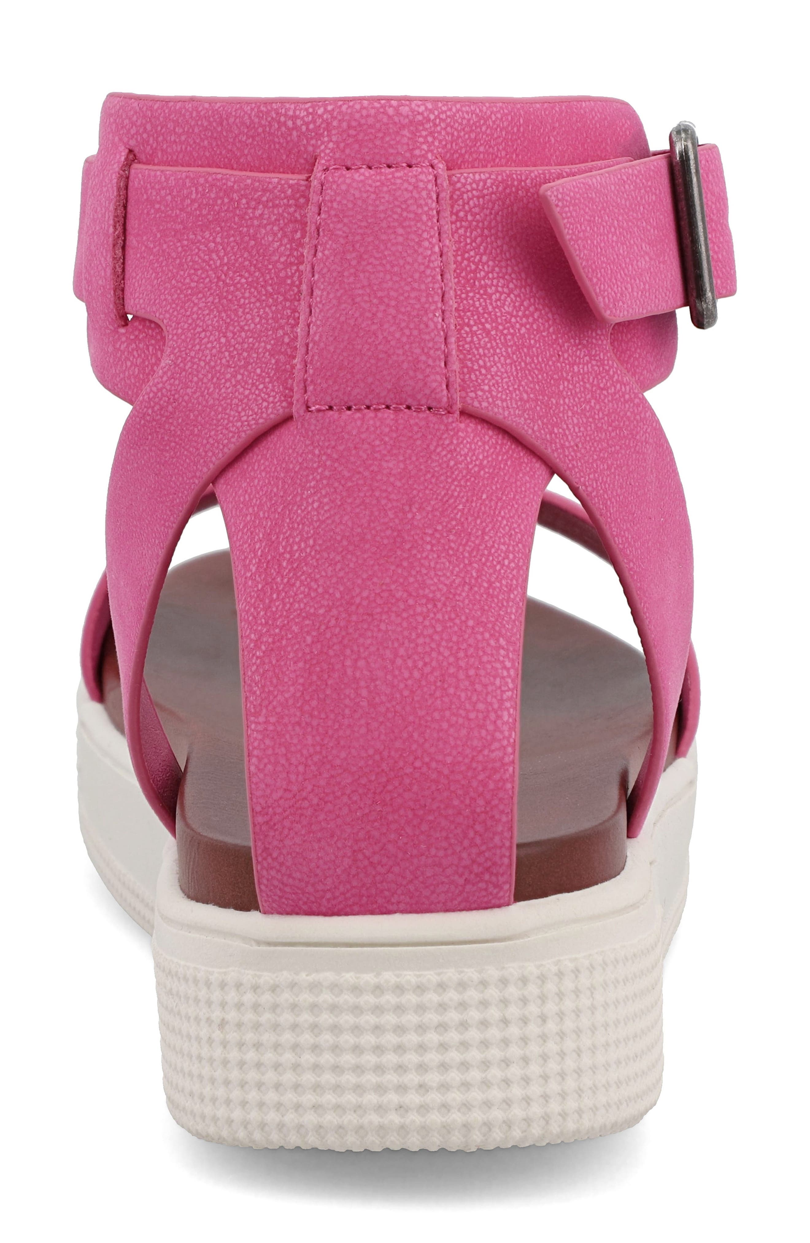 Ellen Platform Sandal, Alternate, color, HOT PINK B
