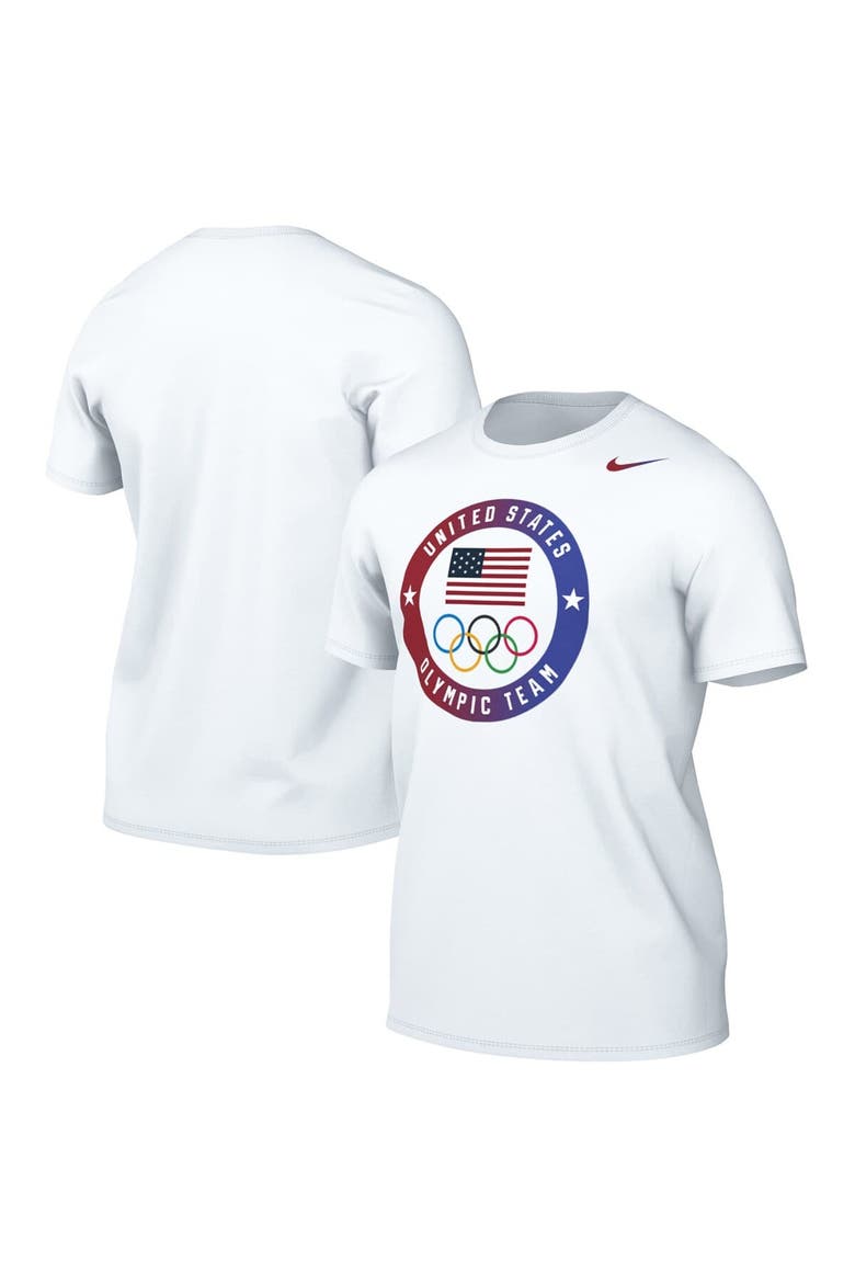 Men's Nike ACG  White Team USA Puck T-Shirt, Main, color, White