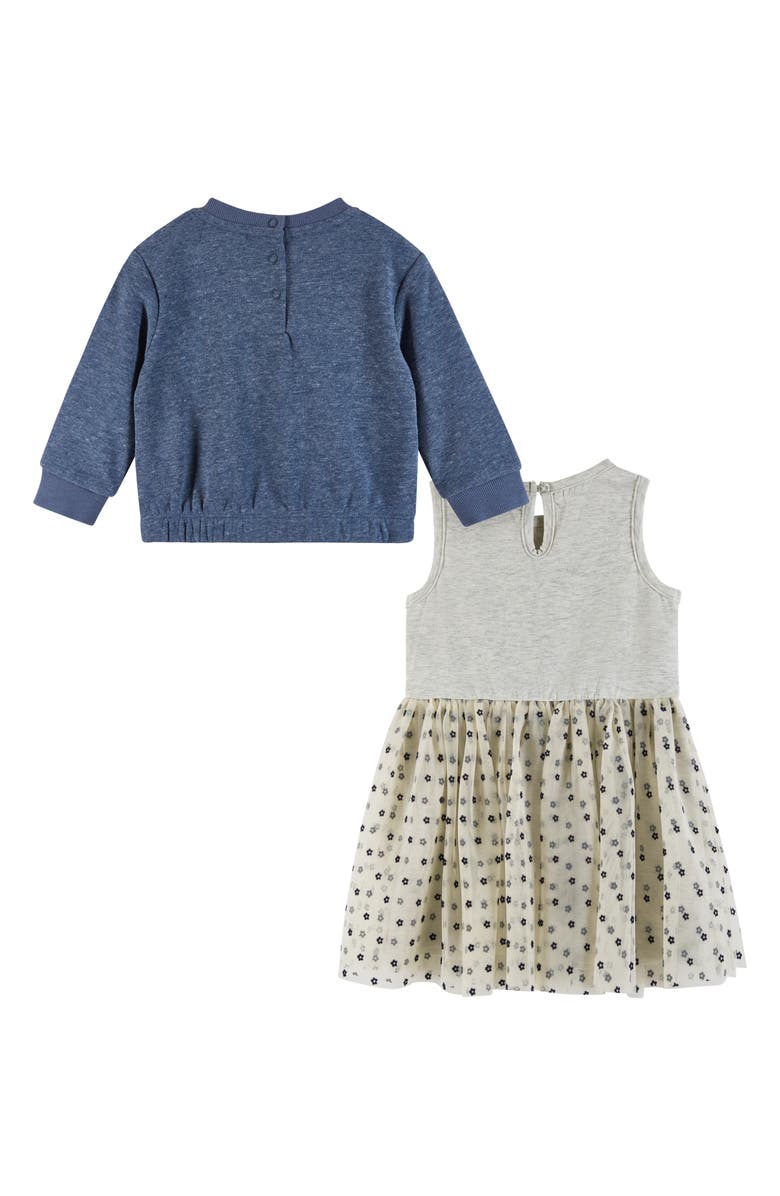 Andy & Evan Floral T-Shirt & Dress Set, Alternate, color, 