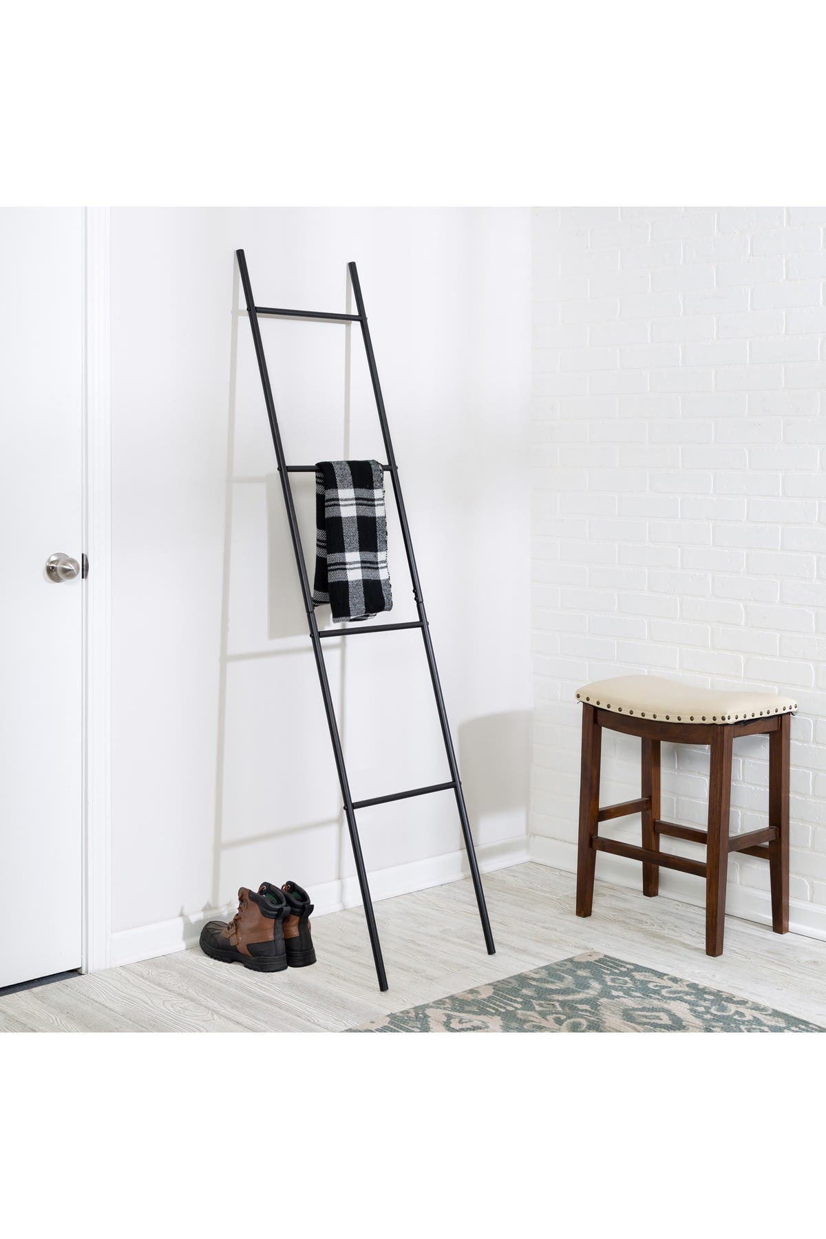 HONEY-CAN-DO Black Leaning Ladder Rack | Nordstromrack