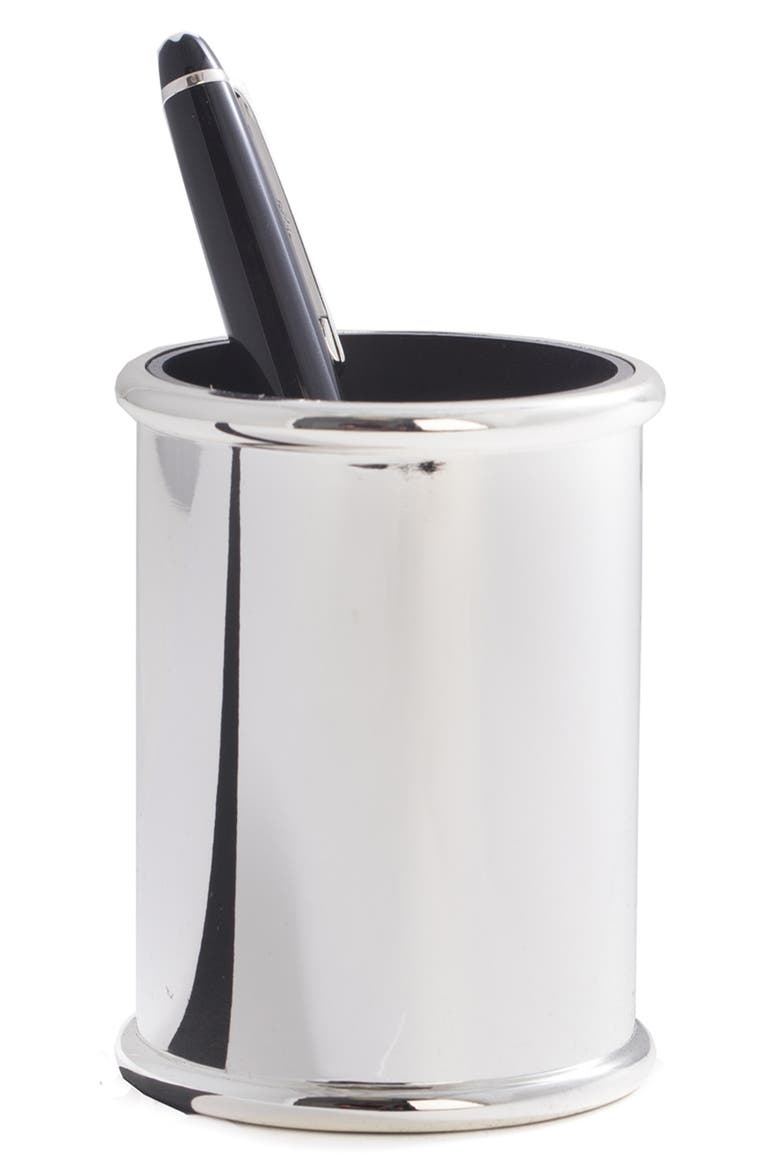 Pen Cup, Main, color, SILVER