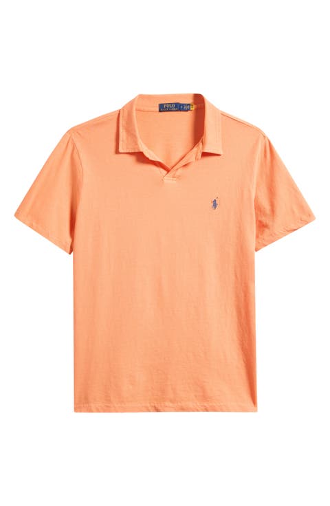 Standard Fit Cotton & Linen Polo