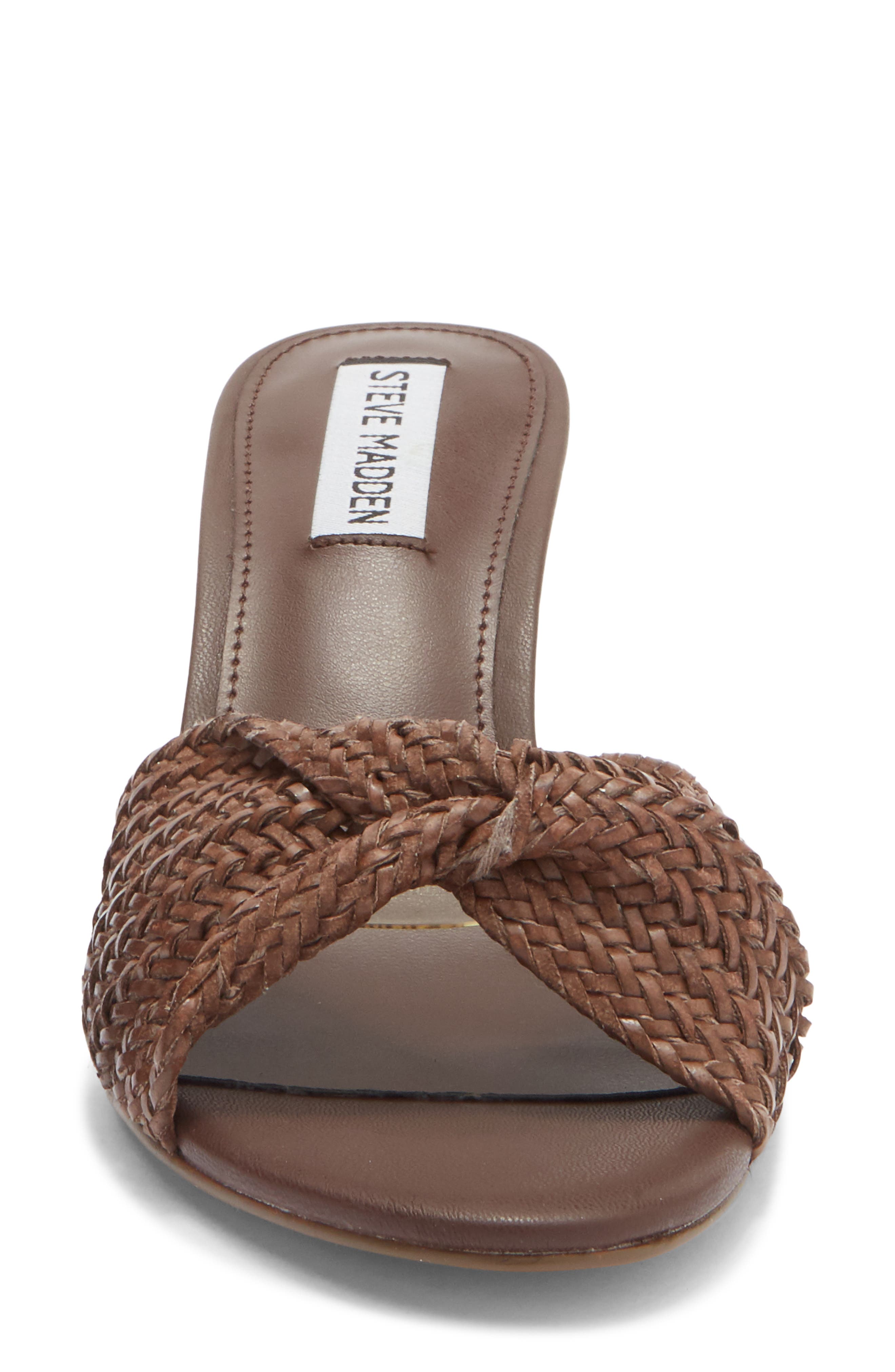Russo Slide Sandal, Alternate, color, BROWN