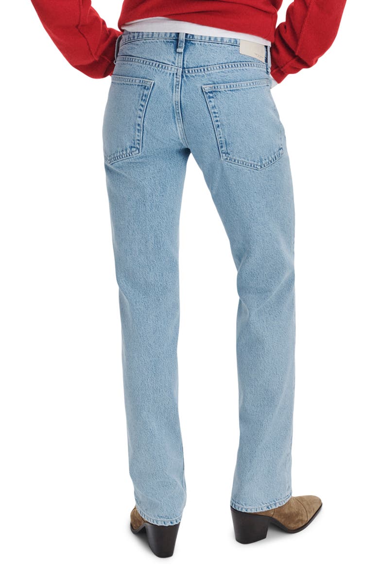 Harlow Low Rise Straight Leg Jeans, Alternate, color, MAY
