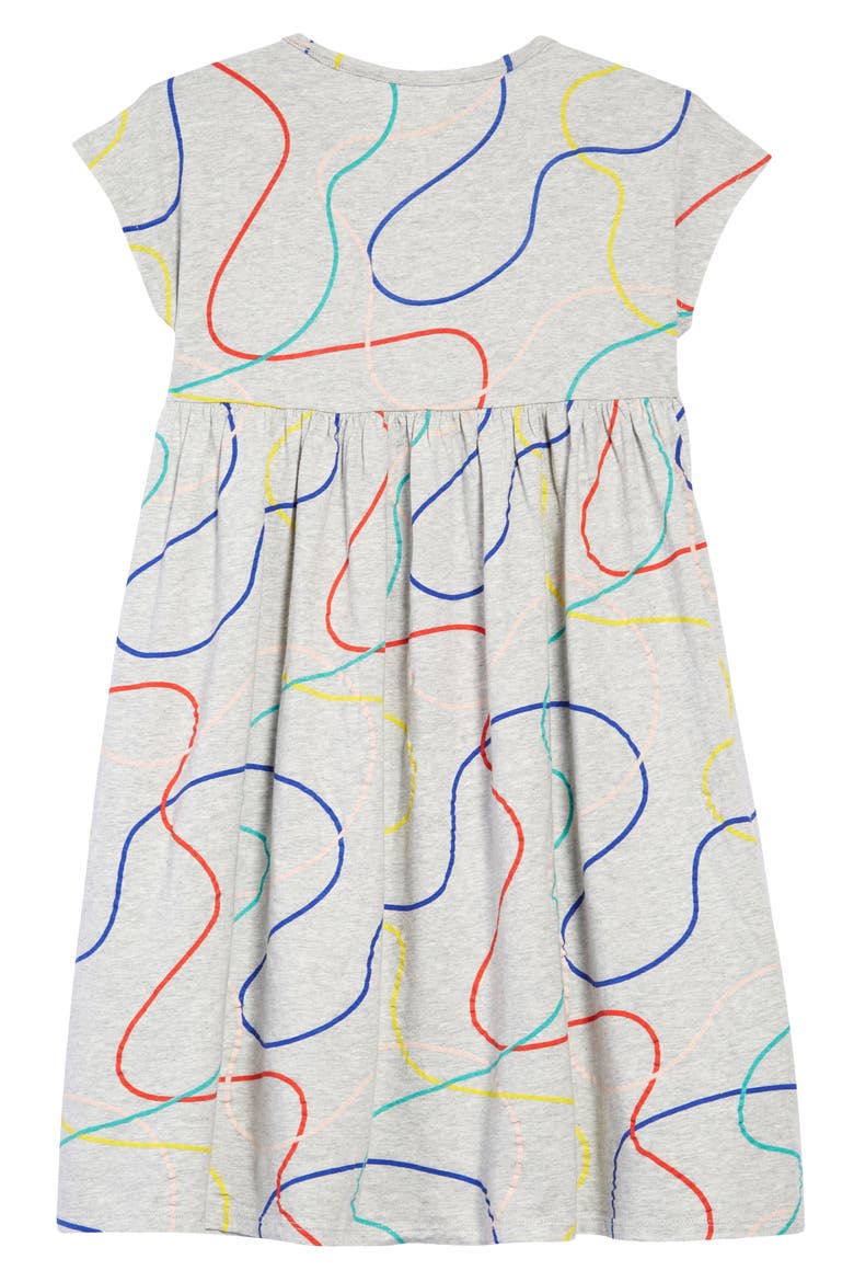 Kids' Easy Bold Dress, Alternate, color, GREY LT HEATHER DOODLE LINES