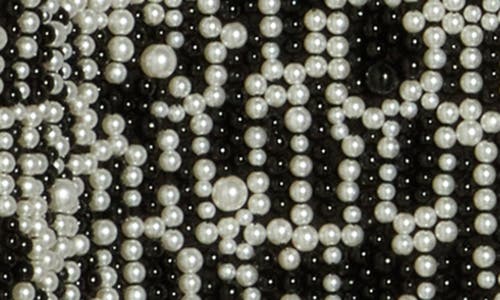 Alice And Olivia Alice + Olivia Kidman Pearly Beaded Boxy Crop Jacket In Multi