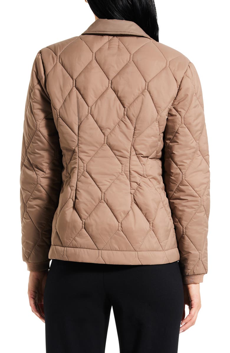 NIC+ZOE Onion Quilted Mixed Media Puffer Jacket, Alternate, color, 
