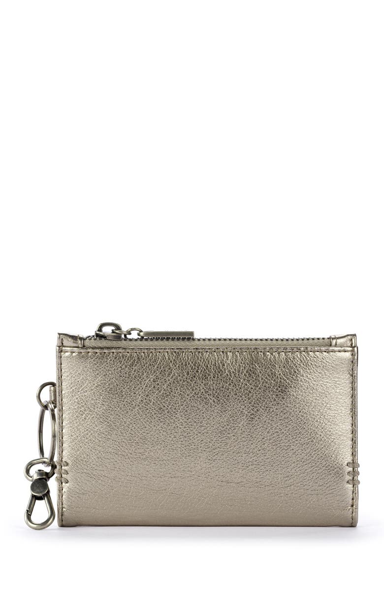 The Sak Encino Leather Card Wallet, Main, color, Pyrite