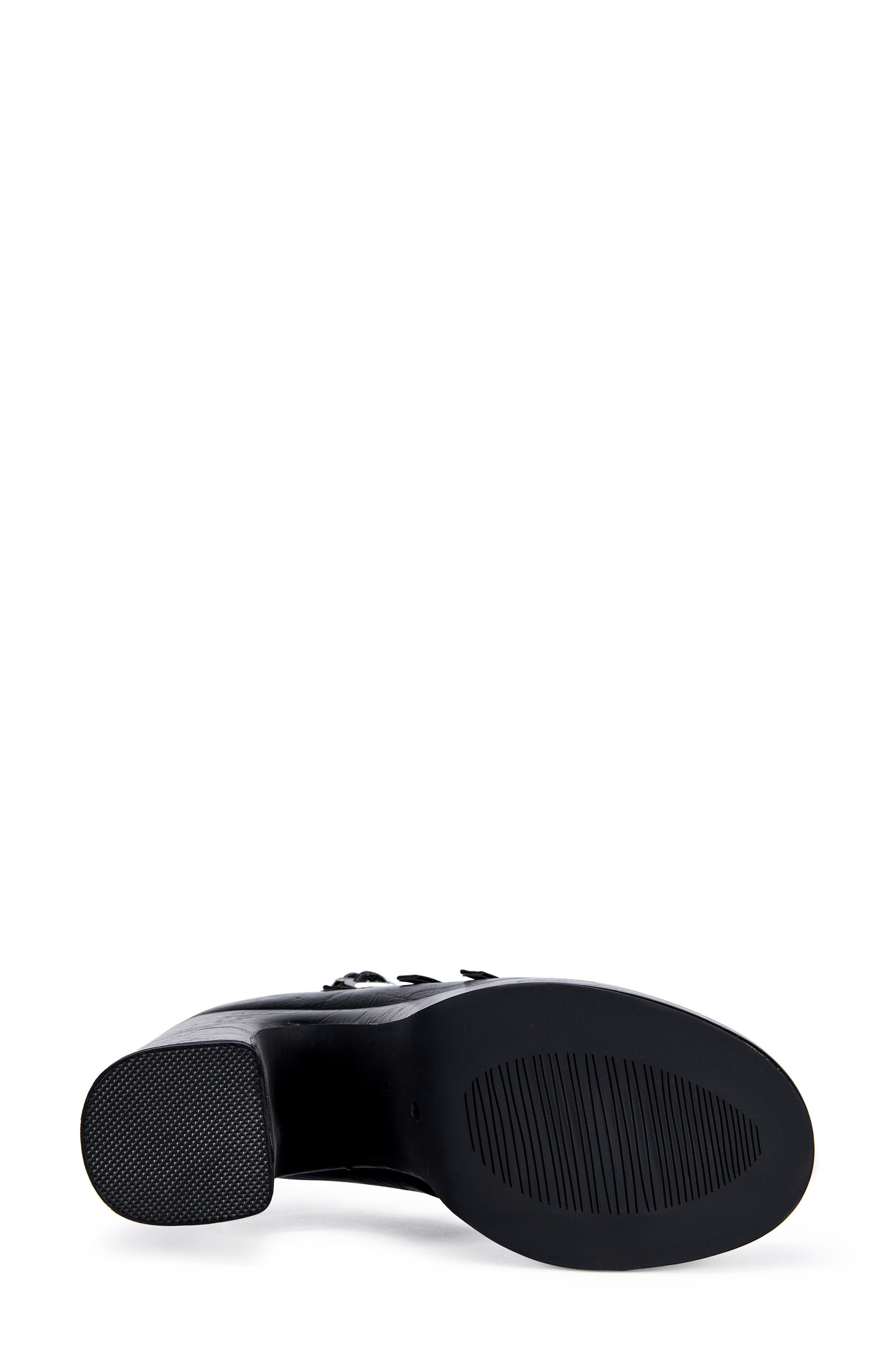 Smitten Platform Sandal, Alternate, color, BLACK