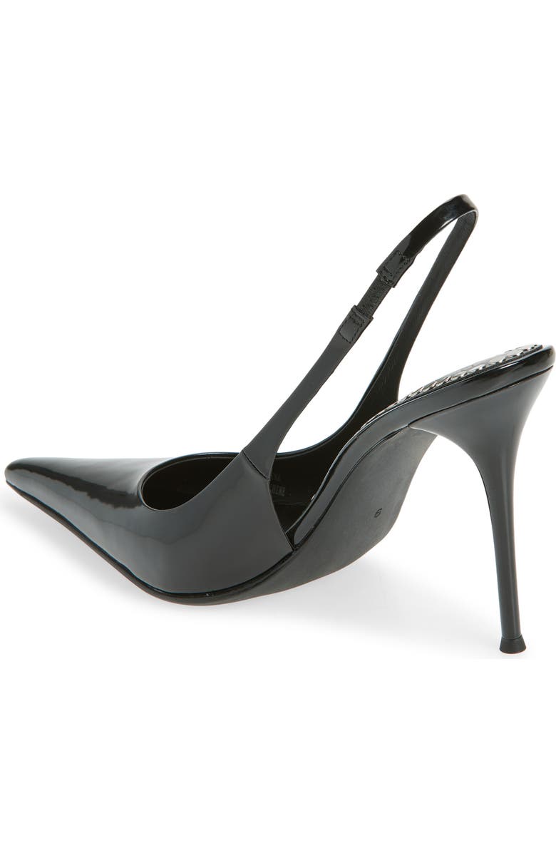 Jeffrey Campbell You Wish Slingback Pump, Alternate, color, Black Box Silver