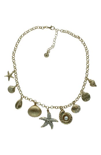 Olivia Welles Sea Themed Charm Necklace