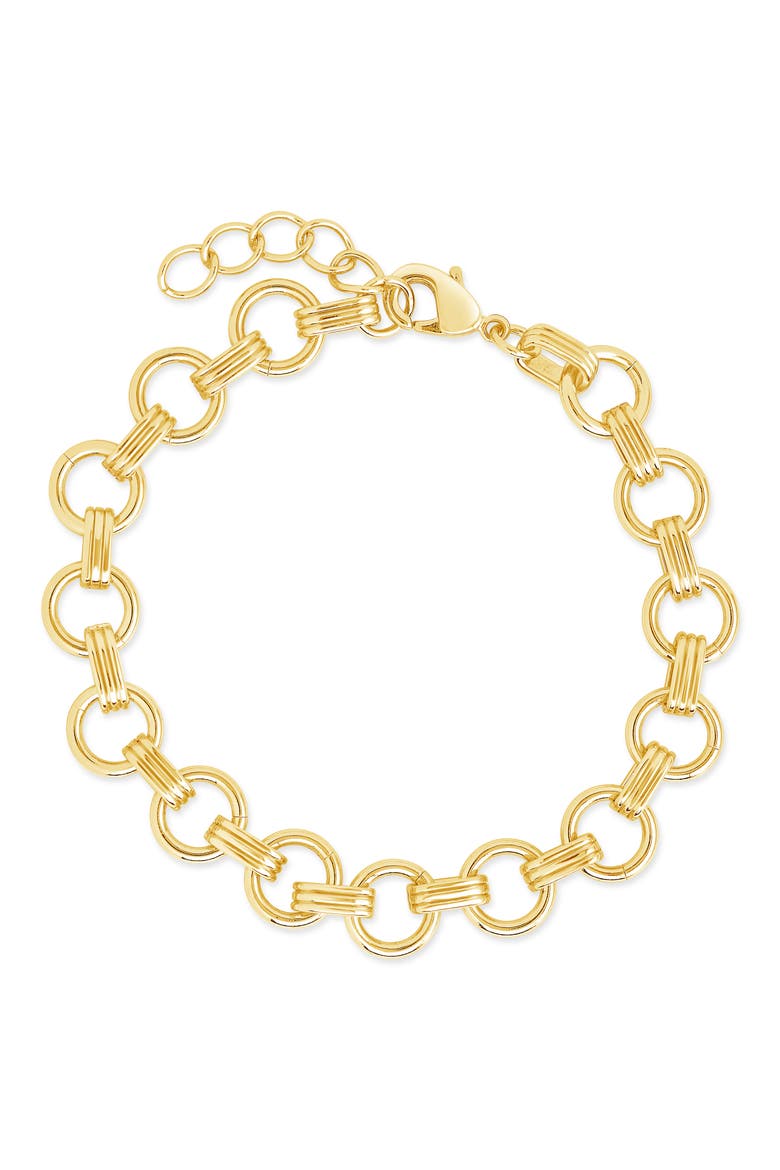 Rhys Chunky Chain Bracelet, Main, color, GOLD