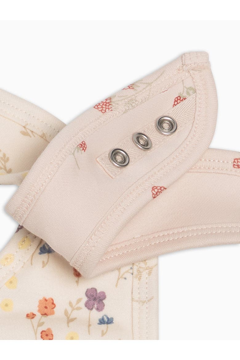 Organic 2-Pack Bibs, Alternate, color, Margot Floral + Raspberries