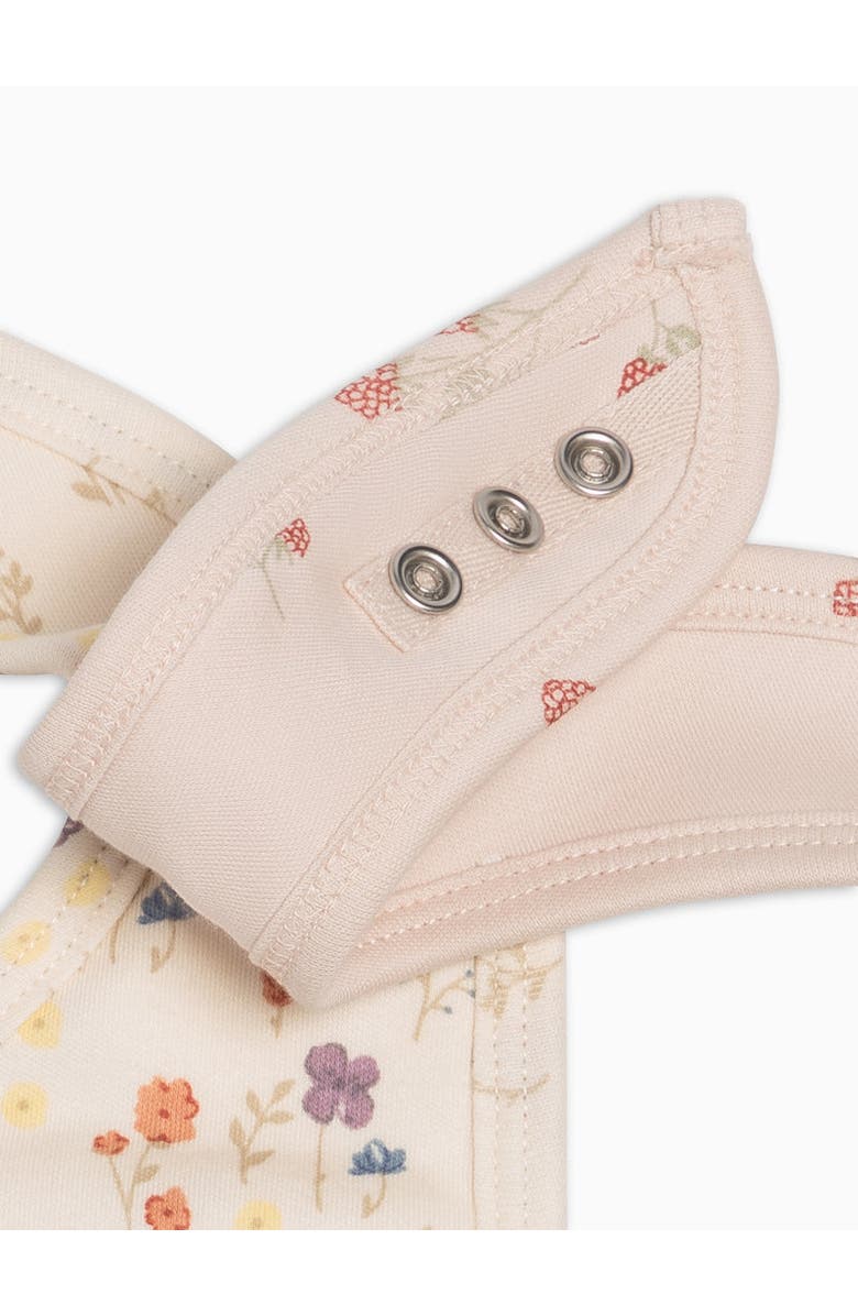Colored Organics Organic 2-Pack Bibs, Alternate, color, Margot Floral + Raspberries