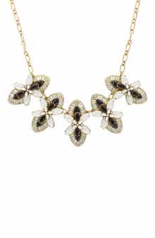 OLIVIA WELLES Eila Deco Bib Necklace