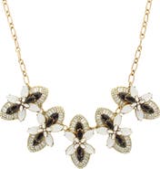 OLIVIA WELLES Eila Deco Bib Necklace