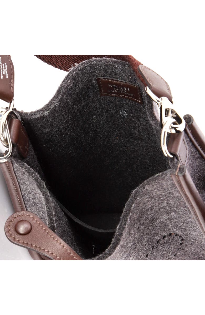 Pre-Owned Hermes Evelyne Bag Gen III Felt TPM, Alternate, color, Gris Moyen