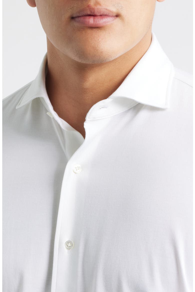 Excursionist Flex Tailored Fit Wrinkle Resistant Button-Up Shirt, Alternate, color, WHITE