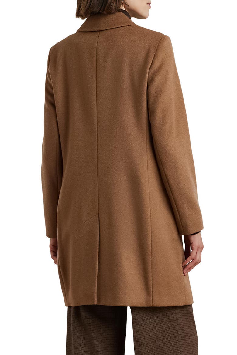 Longline Wool Blend Coat, Alternate, color, NEW VICUNA