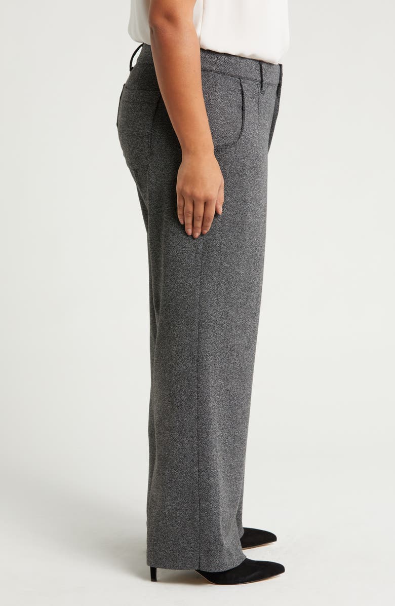 Wit & Wisdom 'Ab'Solution Skyrise Flat Front Wide Leg Pants, Alternate, color, 