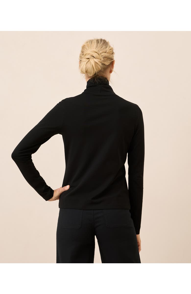 Pact Luxe Stretch Jersey Slim Turtleneck, Alternate, color, 