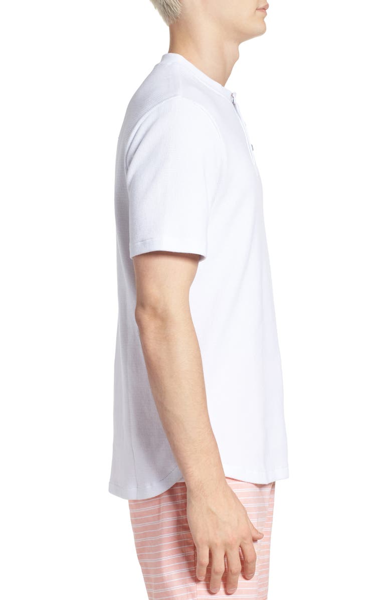 Original Penguin Waffle Knit Henley, Alternate, color, 