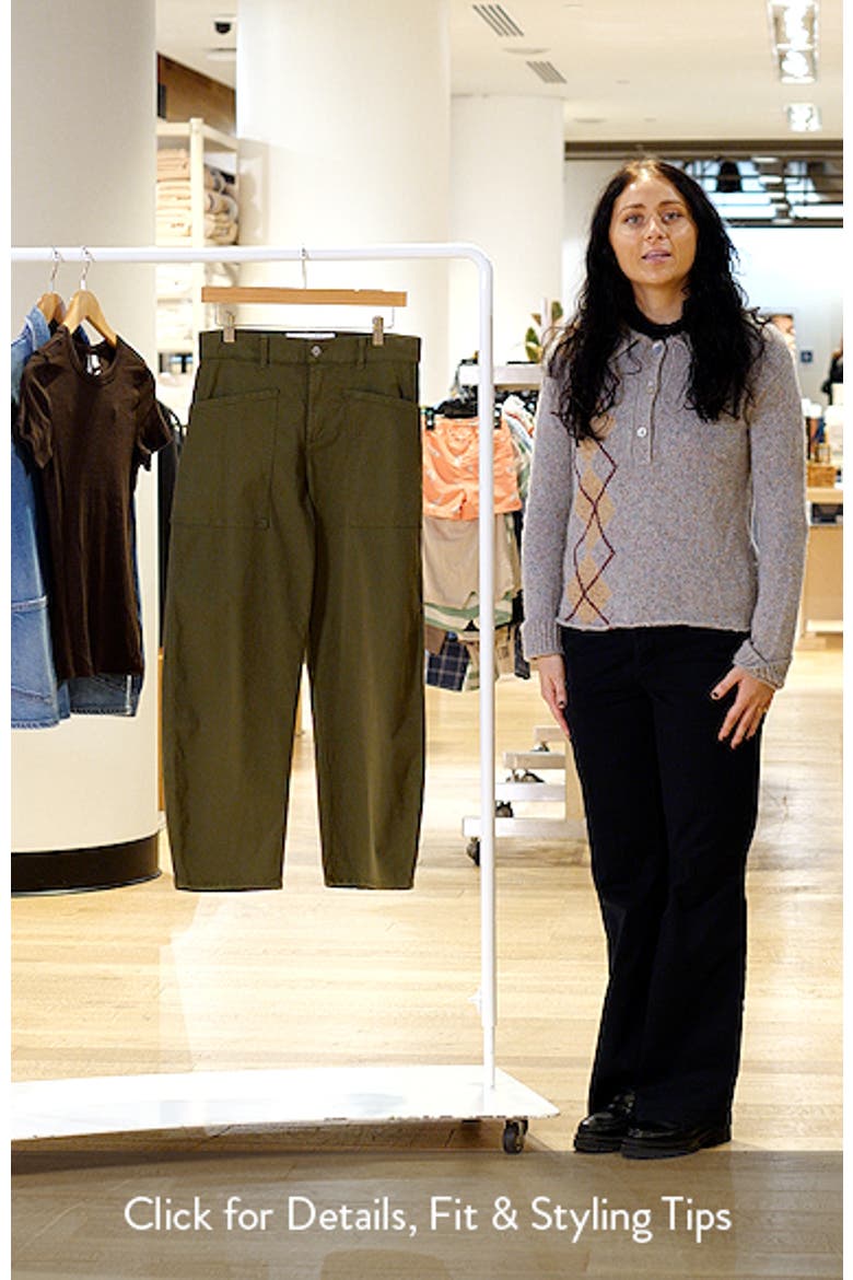 Bray Ankle Barrel Pants video