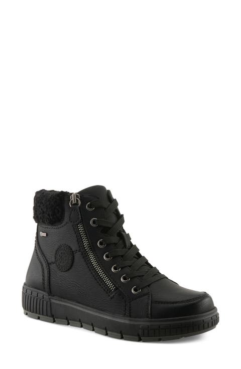 Alps Water Resistant Faux Shearling Sneaker