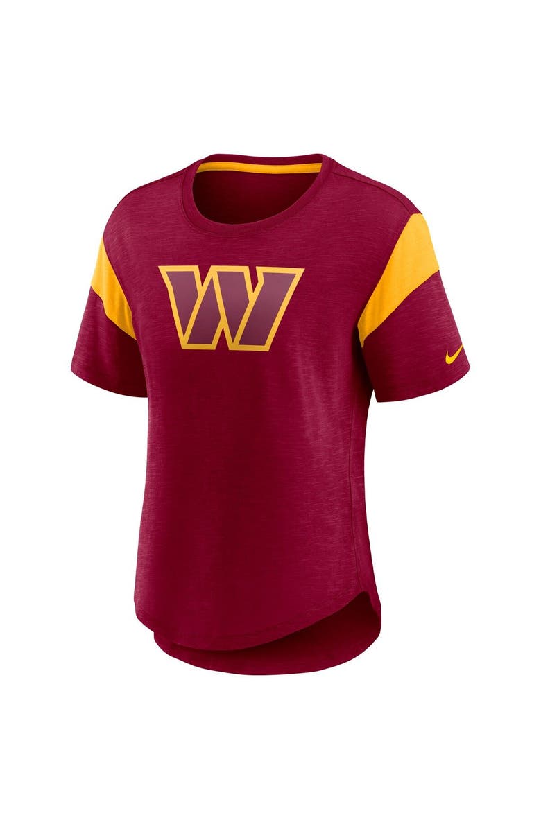 Nike Women's Nike Burgundy Washington Commanders Primary Logo Fashion Top, Alternate, color, Burgundy