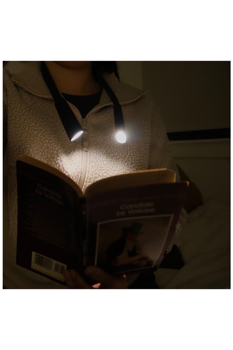 Hands-Free Book Light, Alternate, color, BLACK