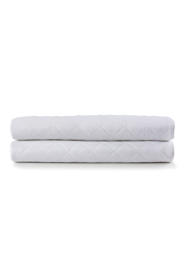 Waterproof & Hypoallergenic Pillow Protector, Main, color, WHITE