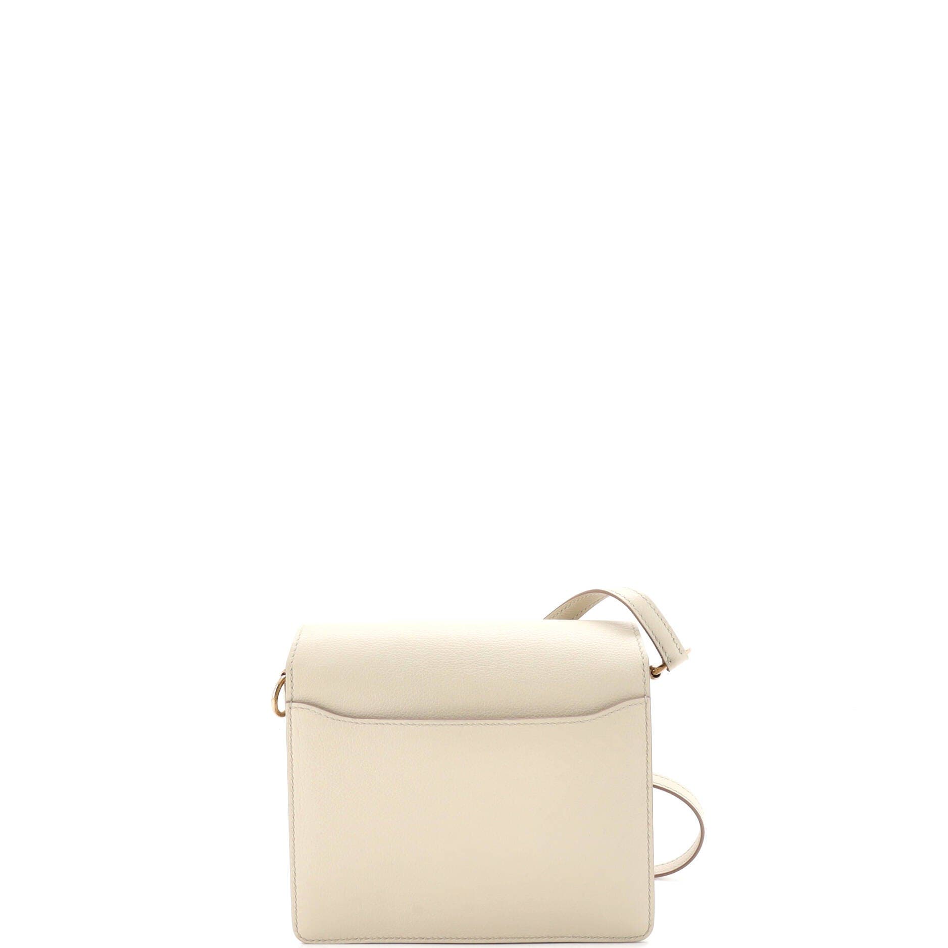 Pre-Owned Hermes Roulis Bag Evercolor 18, Alternate, color, Beton