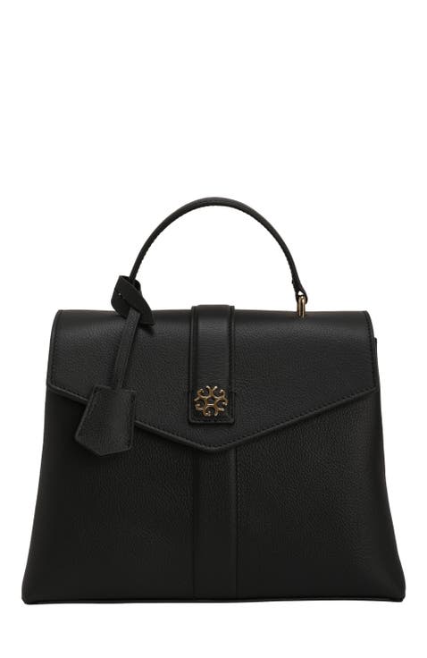 Leather Bag with Crossbody Strap