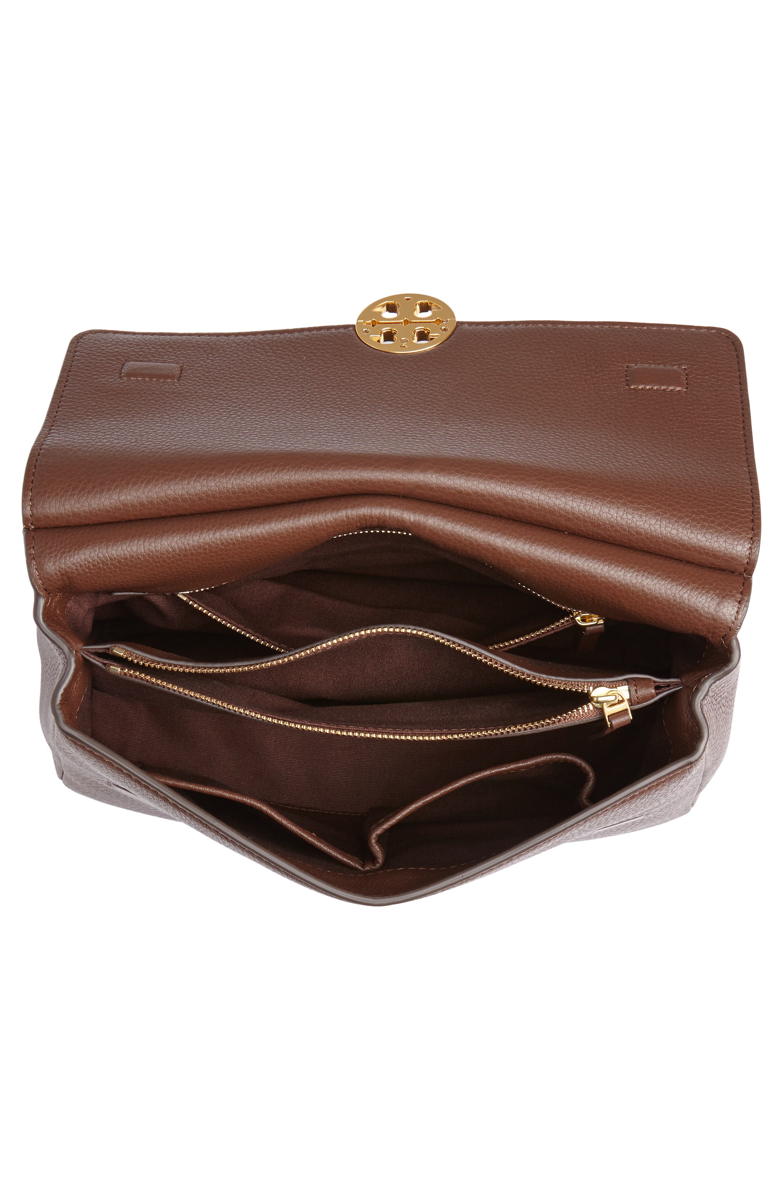 Chelsea Flap Leather Shoulder Bag, Alternate, color, BUFFALO