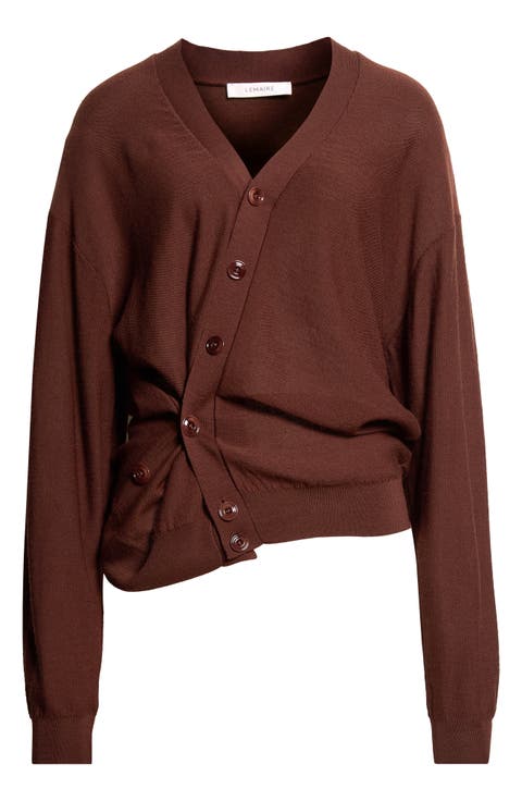 Relaxed Twisted Cardigan