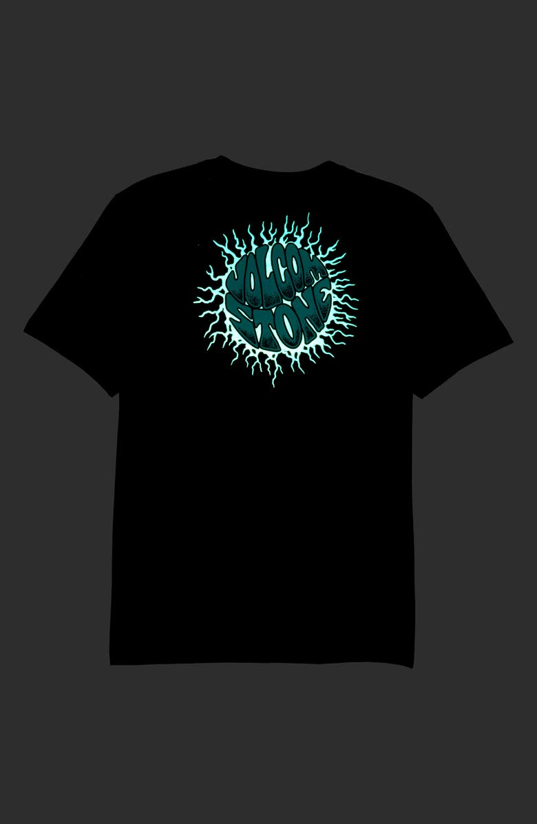 Volcom Kids' Udder Space Glow in the Dark Graphic T-Shirt, Alternate, color, 