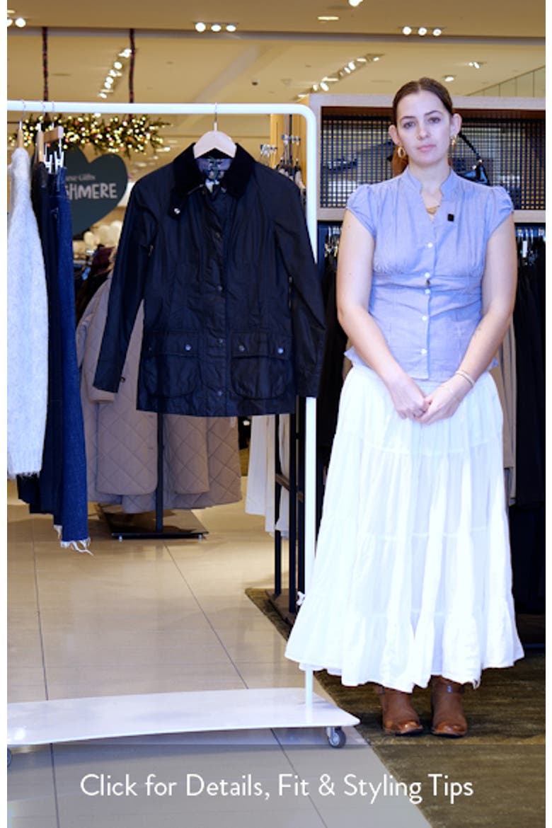 Beadnell Water Resistant Waxed Cotton Jacket video