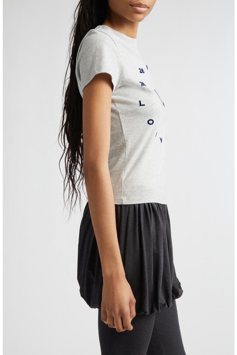 O'Clock Organic Cotton Graphic T-Shirt, Alternate, color, GREY