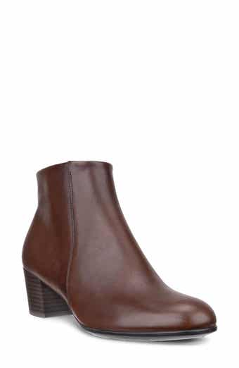 ECCO Shape Low Zip Bootie