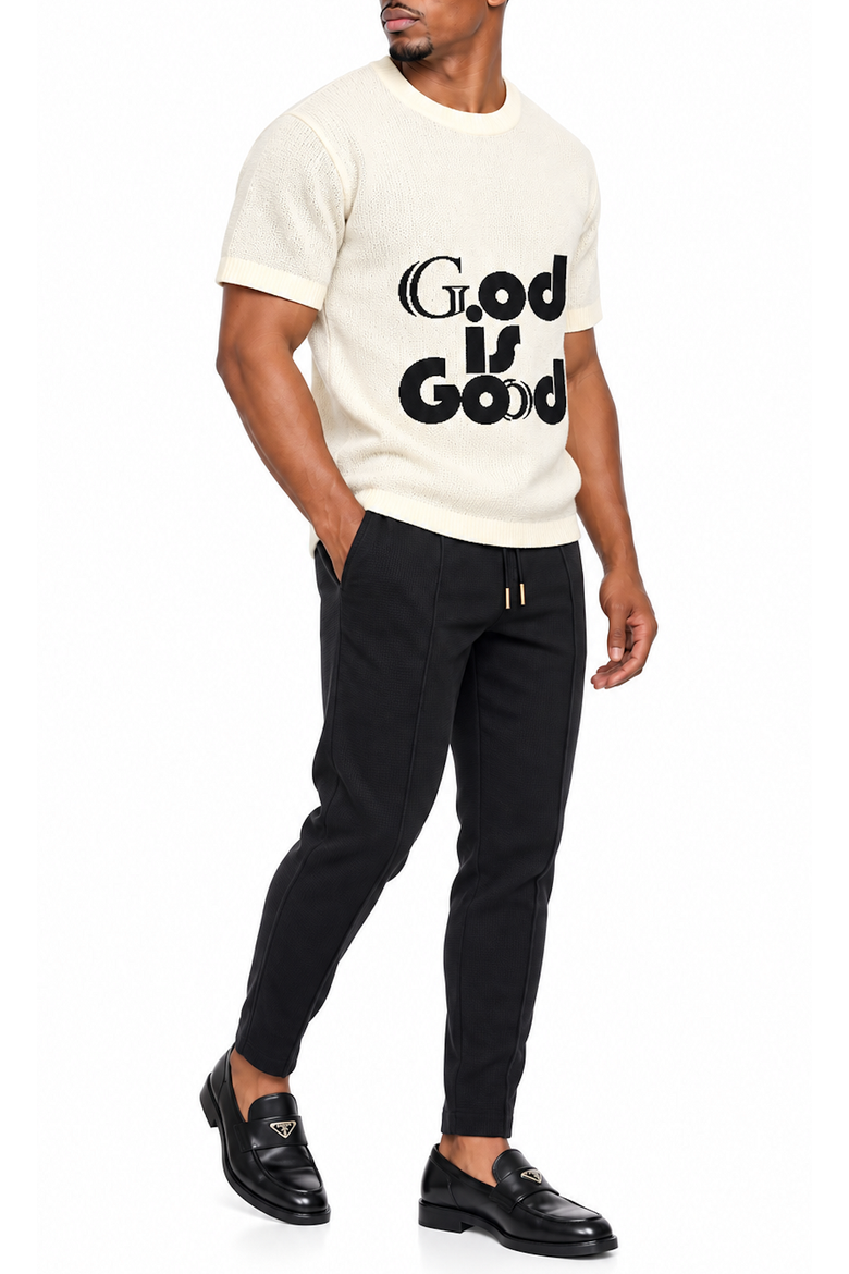 God Is Good Sweater, Alternate, color, cream