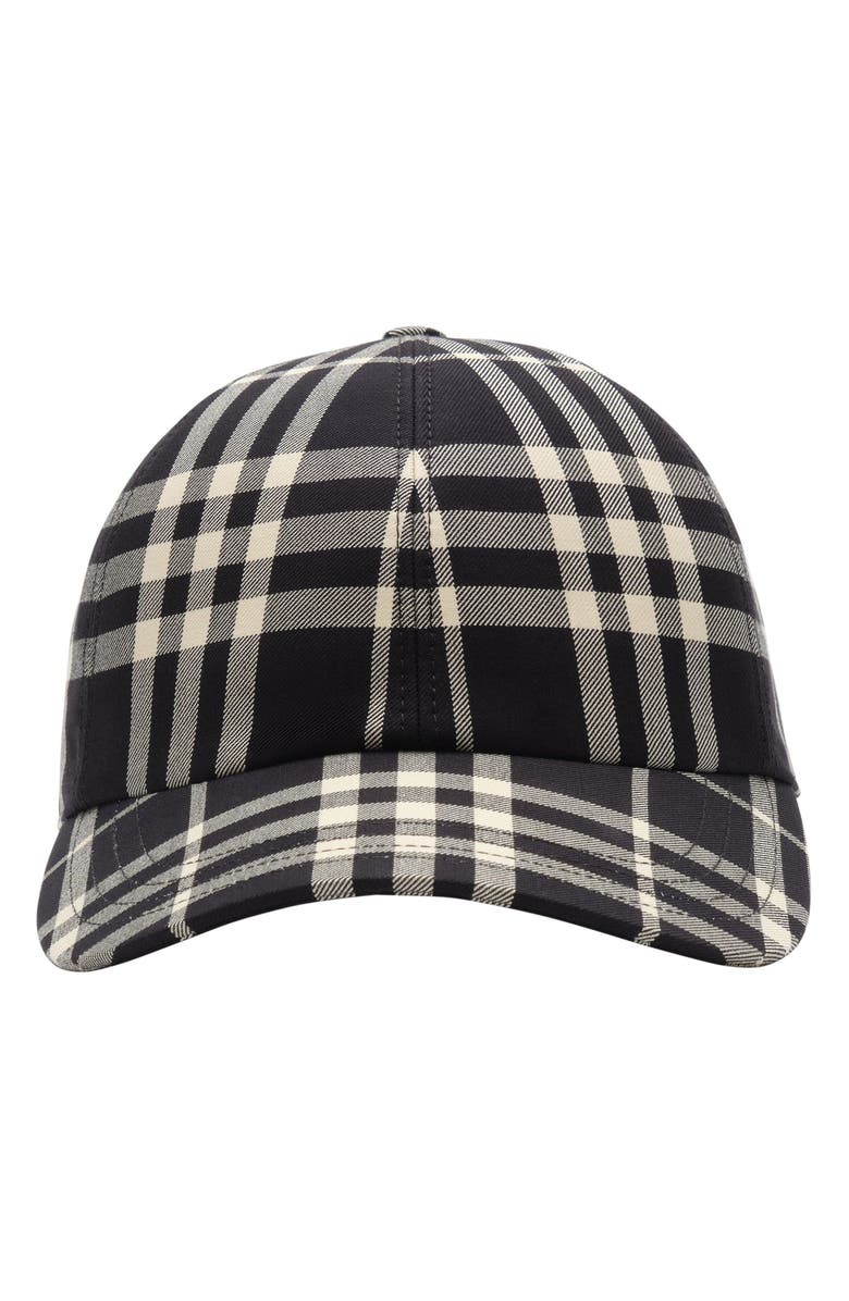 Burberry Classic Check Baseball Cap, Main, color, Black/ Calico Ip Chk