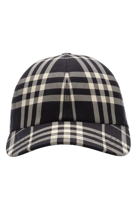 Classic Check Baseball Cap