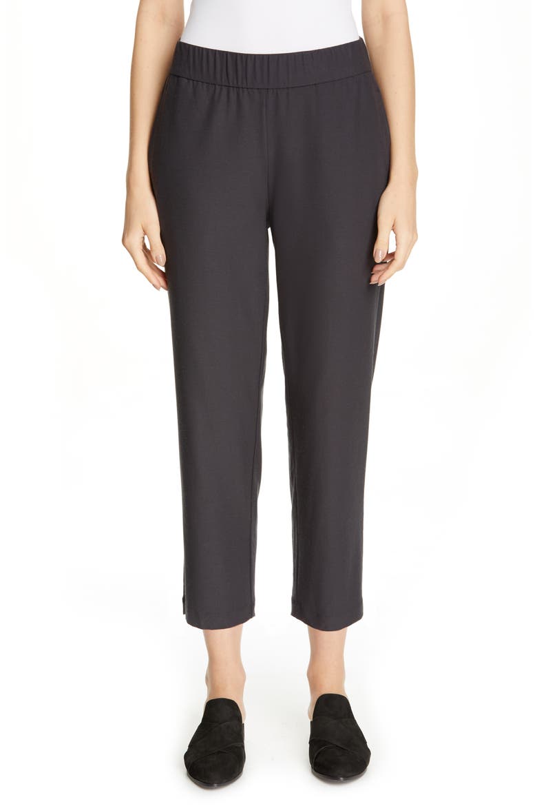 Tapered Ankle Pants, Main, color, GRAPHITE