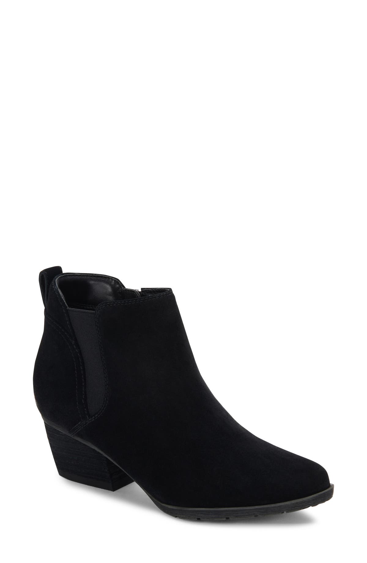 Blondo Victory waterproof bootie with 2-inch stacked block heel